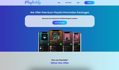 Playlistify screenshot